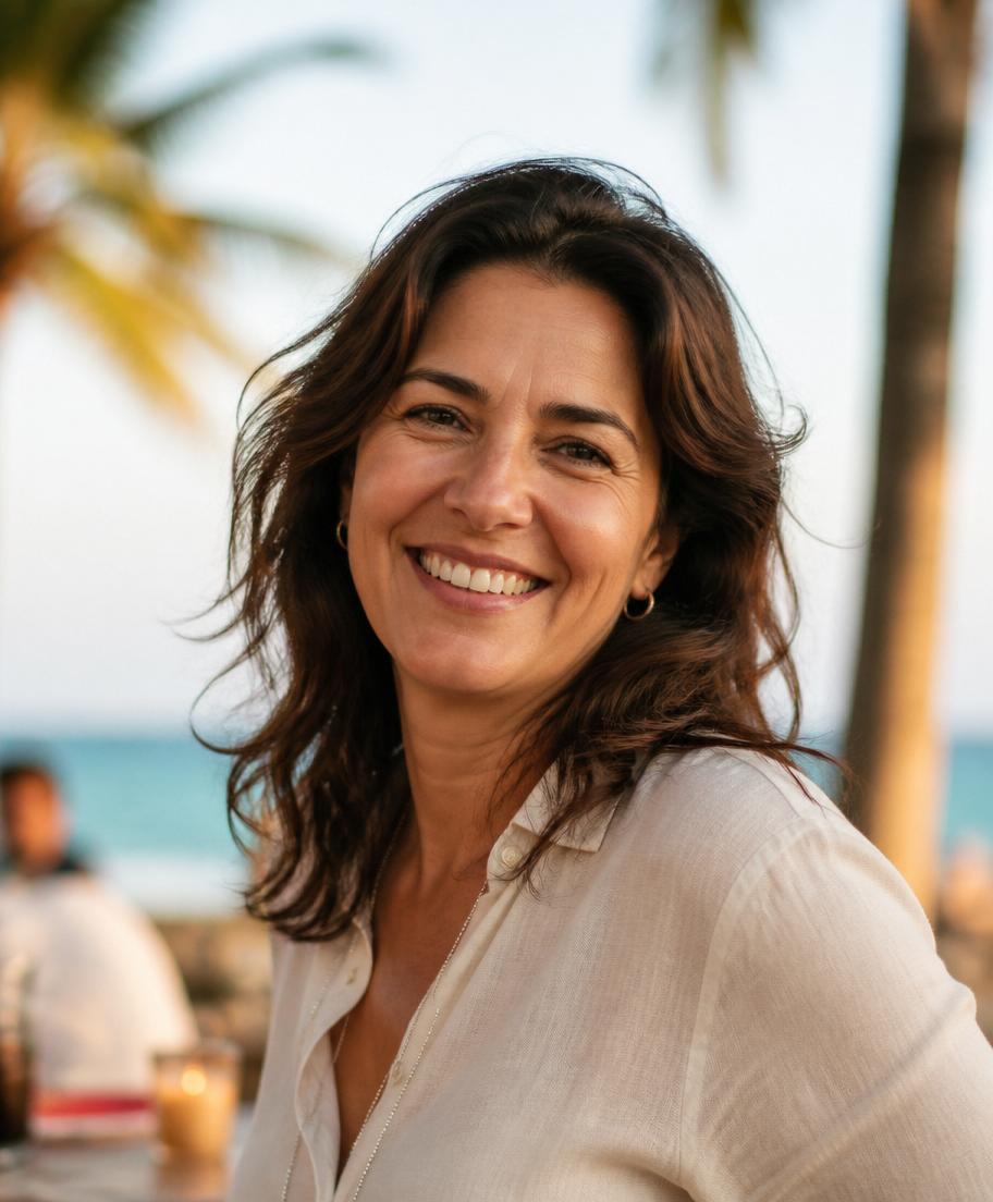 Julianne, fundadora da Voa, Ju!